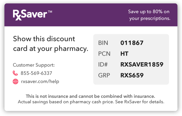 Prescription medications and cost savings